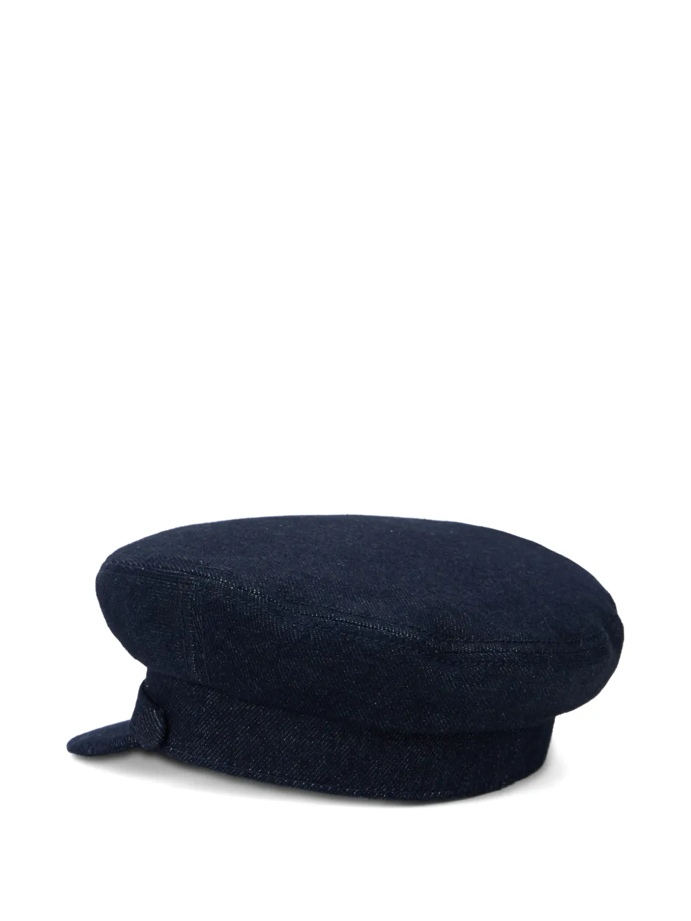 Alberta Ferretti Baret met logoplakkaat Blauw