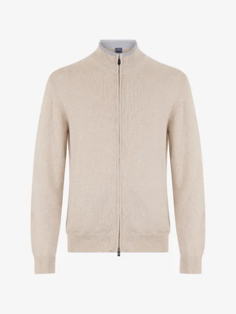 Fedeli cardigan zippé à manches longues