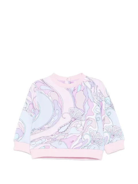 PUCCI Junior Marmo-print sweater