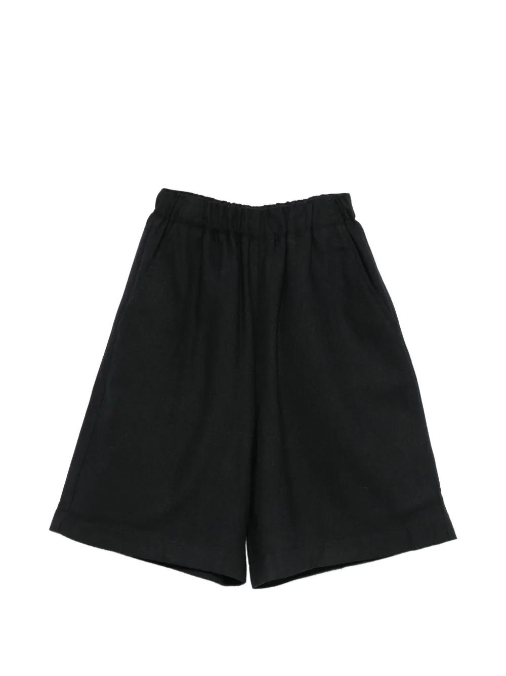 Douuod Kids elasticated-waistband shorts - Black