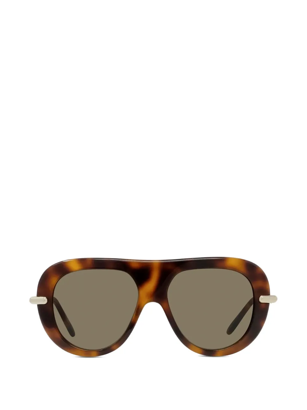 LOEWE Occhiali da sole Slim stile pilota - Marrone