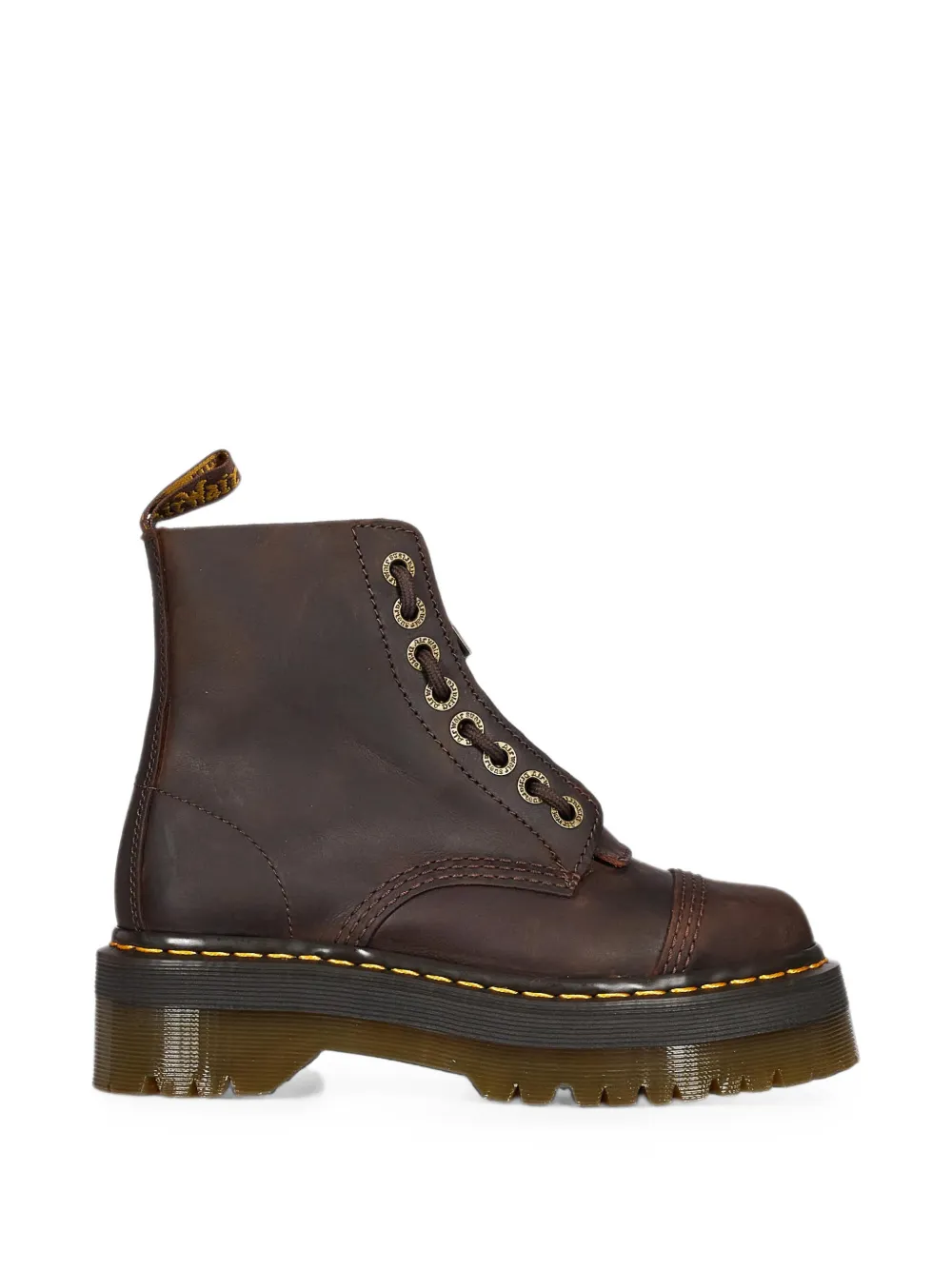Dr. Martens Sinclair lace-up zip-front boots