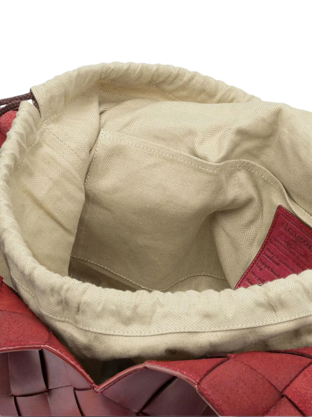 DRAGON DIFFUSION Castello tote bag Rood