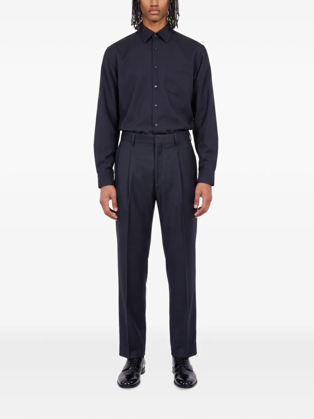 Costumein Vincent pantalon met plooien Blauw