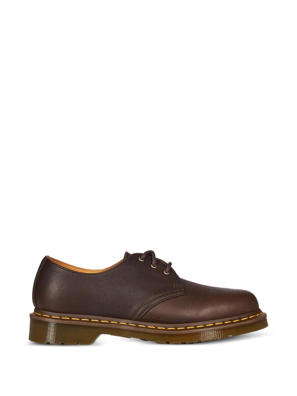 Dr. Martens 1461 3 Eye grain-effect Derby shoes