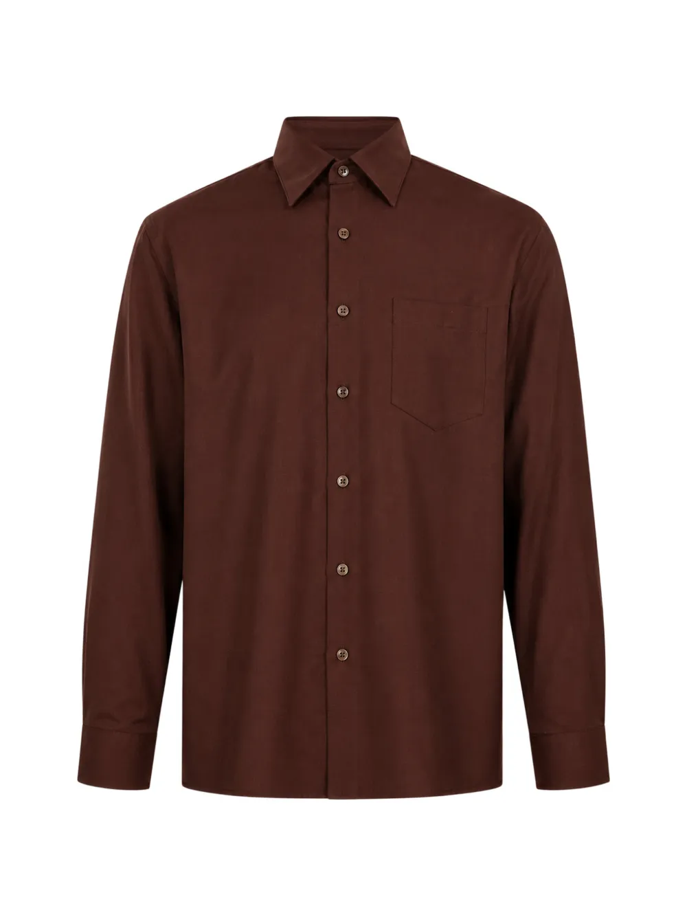 Costumein chest-pocket long-sleeve shirt