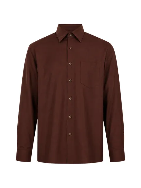 Costumein chest-pocket long-sleeve shirt
