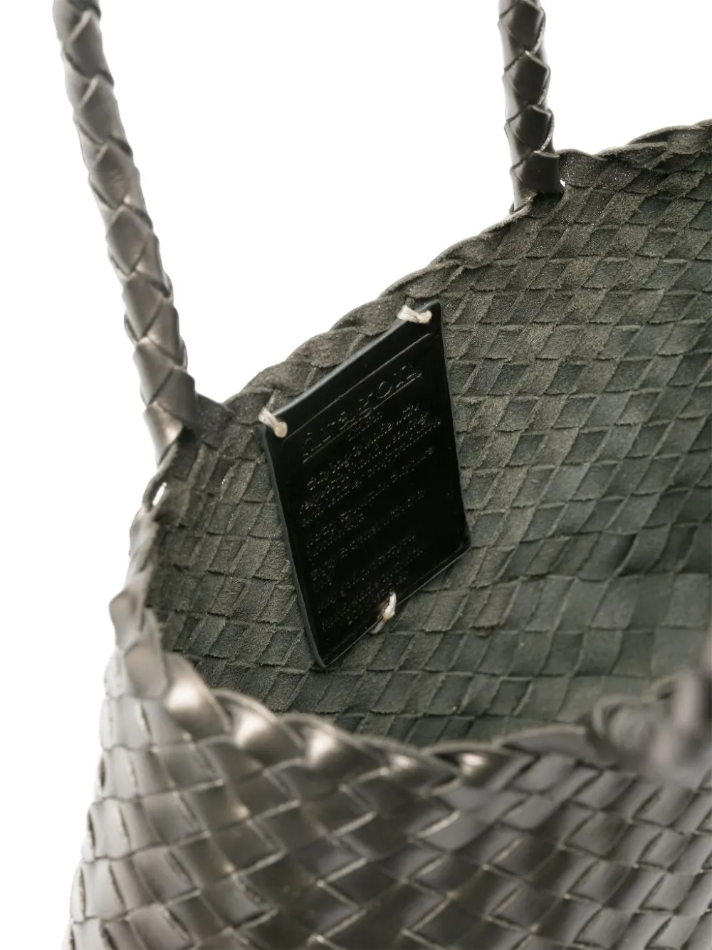 DRAGON DIFFUSION Santa Croce small covert foil bag Grijs