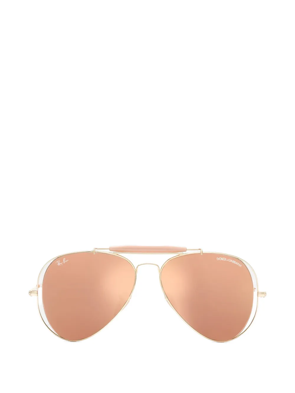 Dolce & Gabbana Eyewear x RAY-BAN aviator-frame sunglasses - Oro