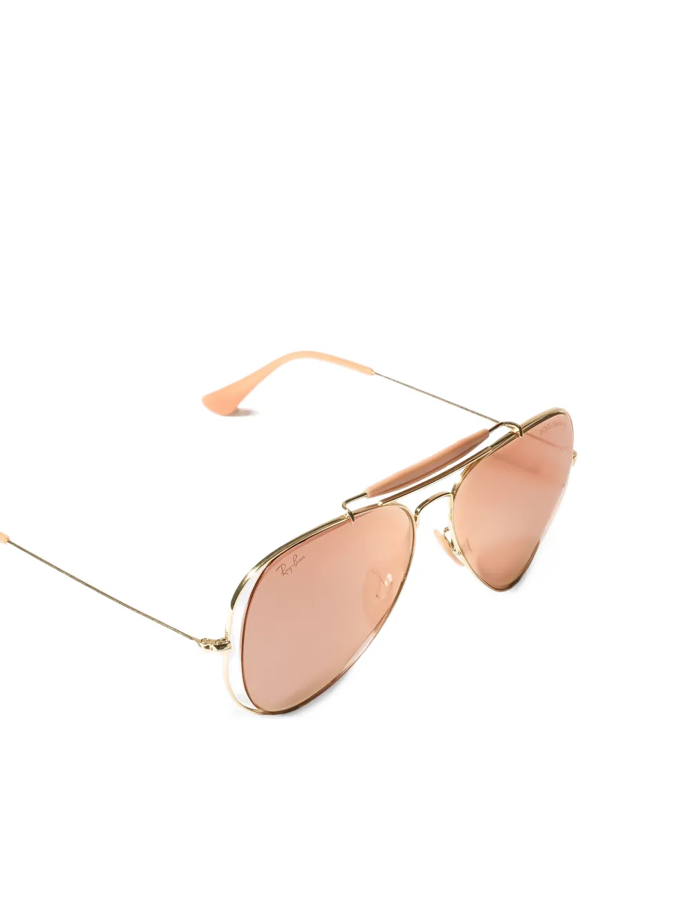 Dolce & Gabbana Eyewear x RAY-BAN zonnebril met piloten montuur Goud