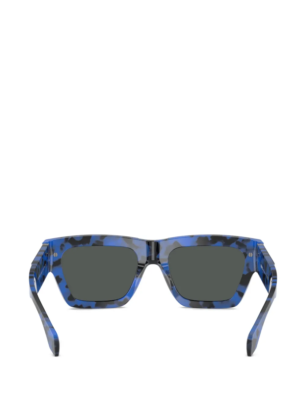 Versace Eyewear Medusa zonnebril met rechthoekig montuur Blauw