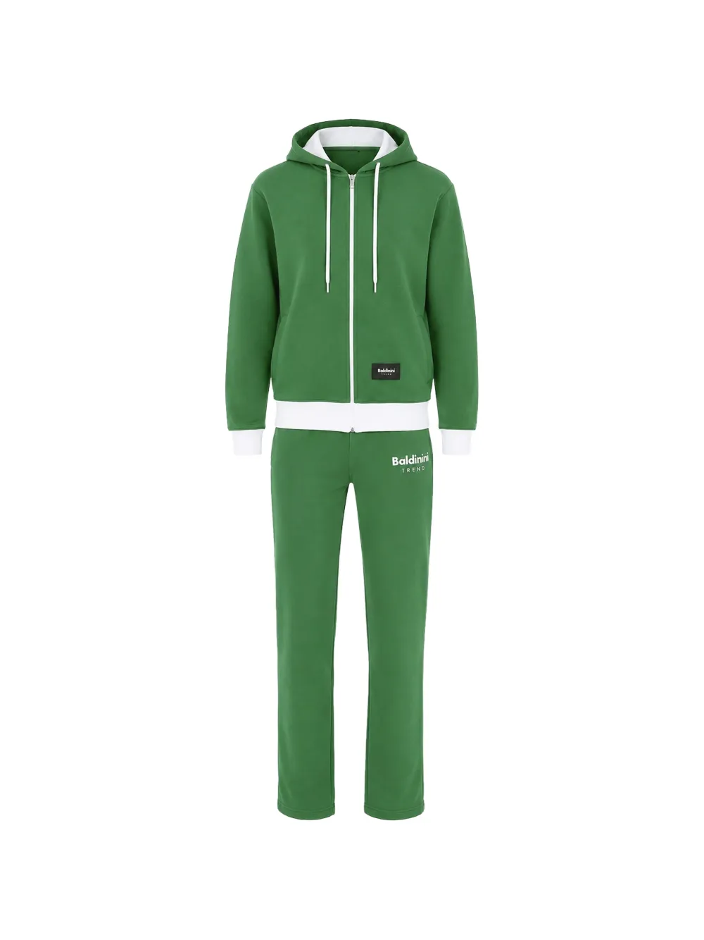 Baldinini logo-patch zip-up tracksuit