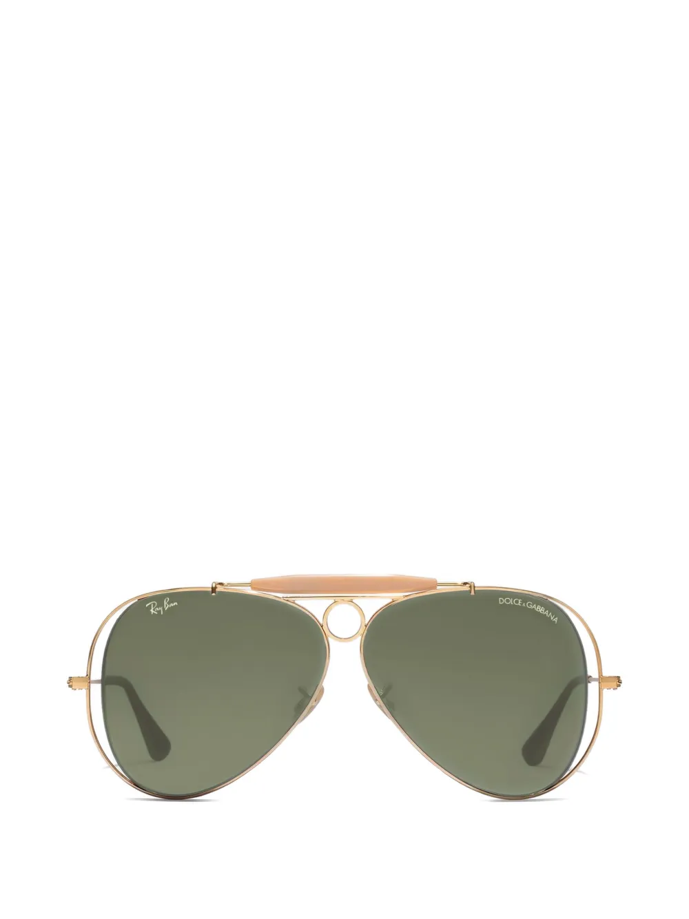 Dolce & Gabbana Eyewear x RAY-BAN aviator-frame sunglasses - Oro