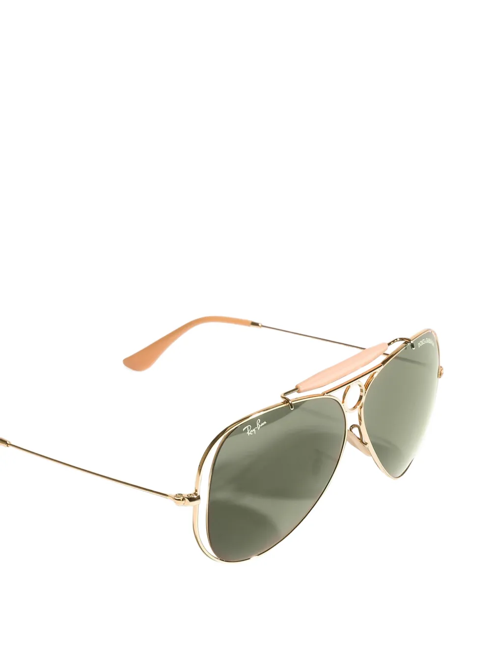 Dolce & Gabbana Eyewear x RAY-BAN zonnebril met piloten montuur Goud