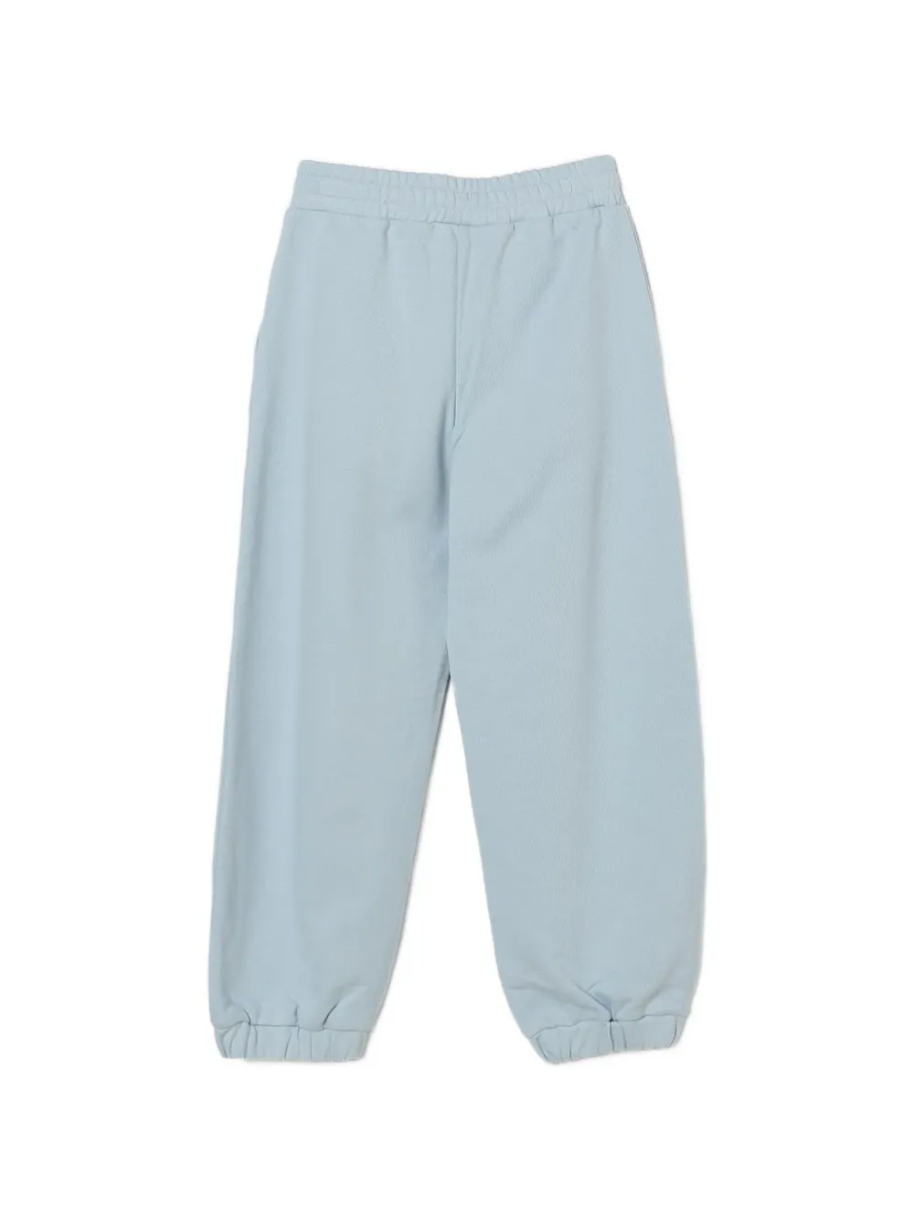 Fendi Kids Trainingsbroek met geborduurd logo Blauw