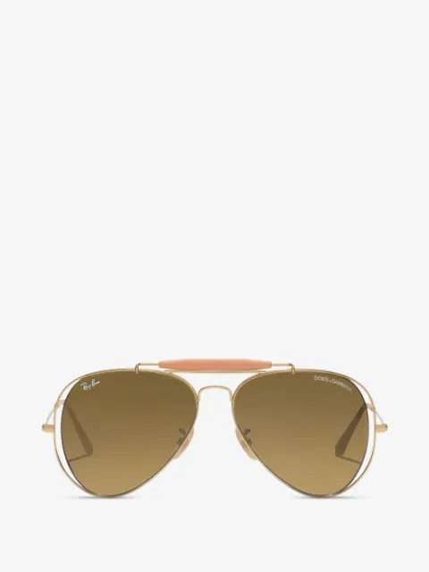 Dolce & Gabbana Eyewear x ray-ban pilot-frame sunglasses