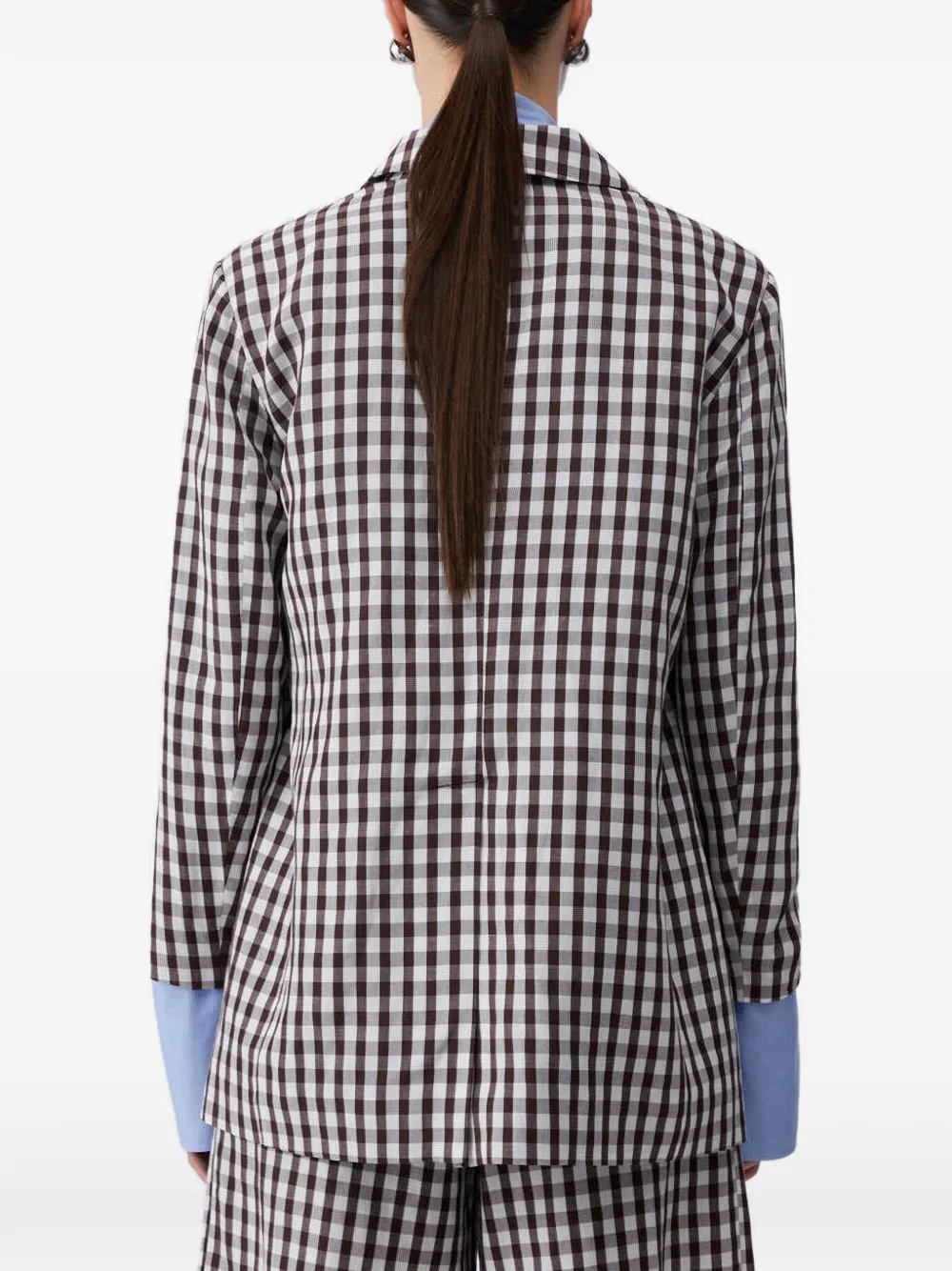 LIU JO Blazer met dubbele rij knopen Bruin