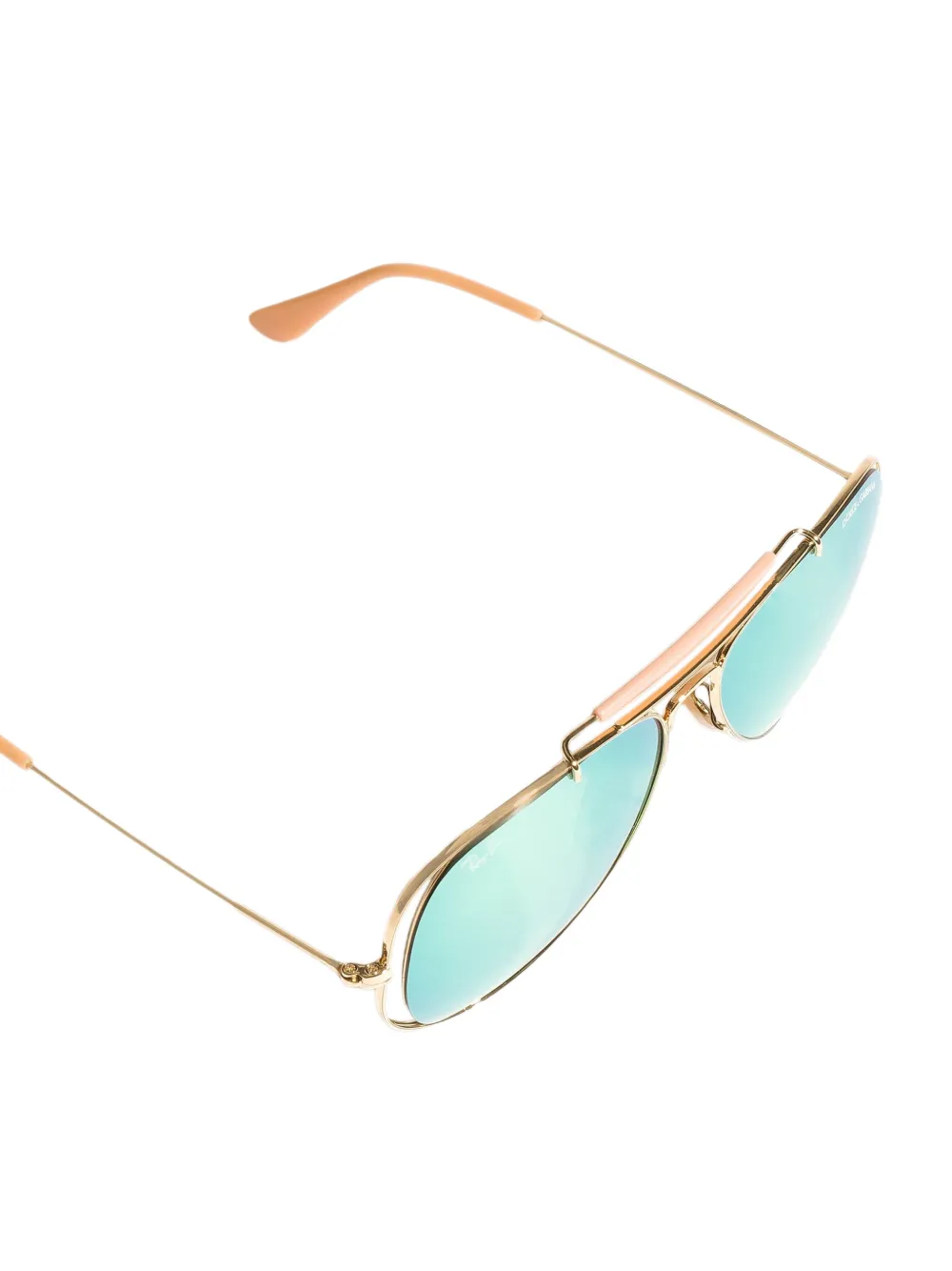 Dolce & Gabbana Eyewear x Ray-Ban zonnebril met piloten montuur Goud