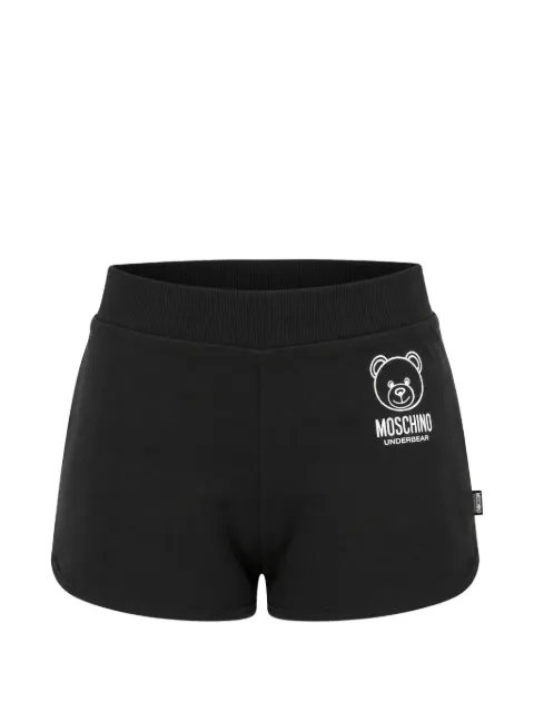 Moschino Teddy Bear logo-print shorts