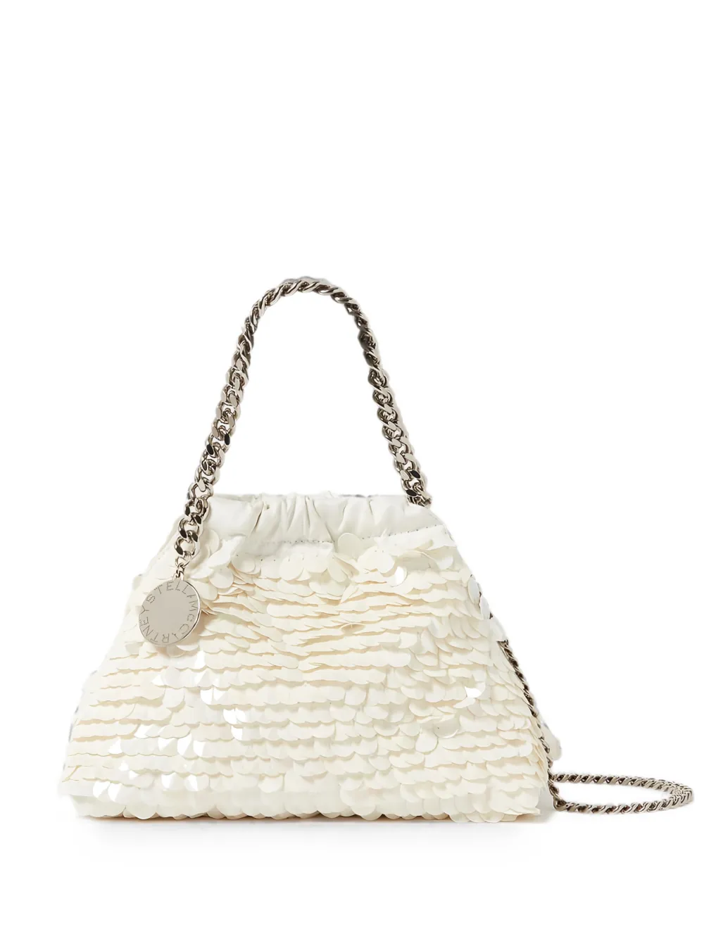 Stella McCartney Falabella sequin-embellished tote bag - Weiß