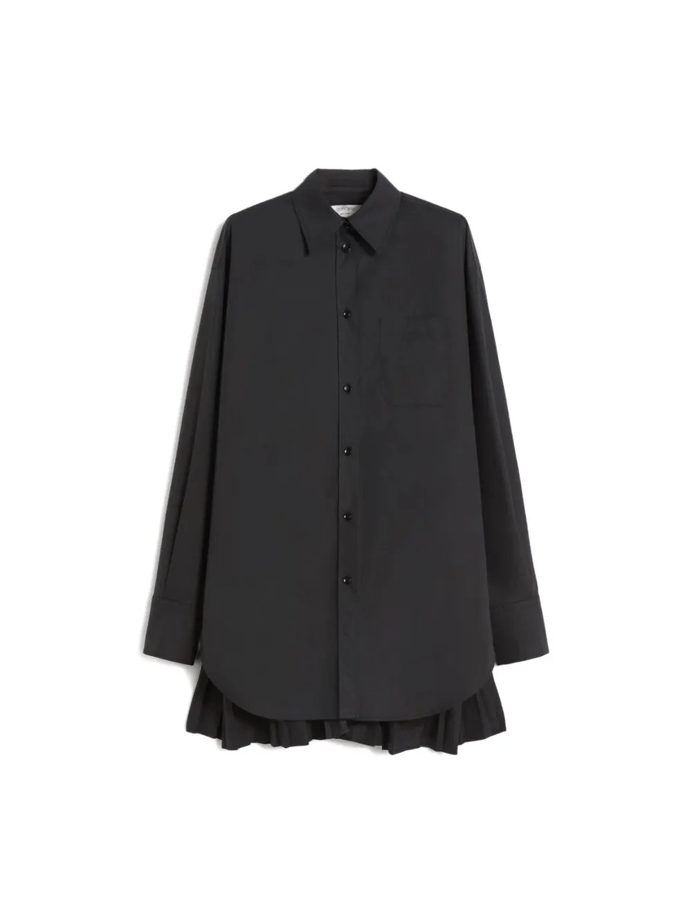 Sportmax Camicia plissettata - Nero