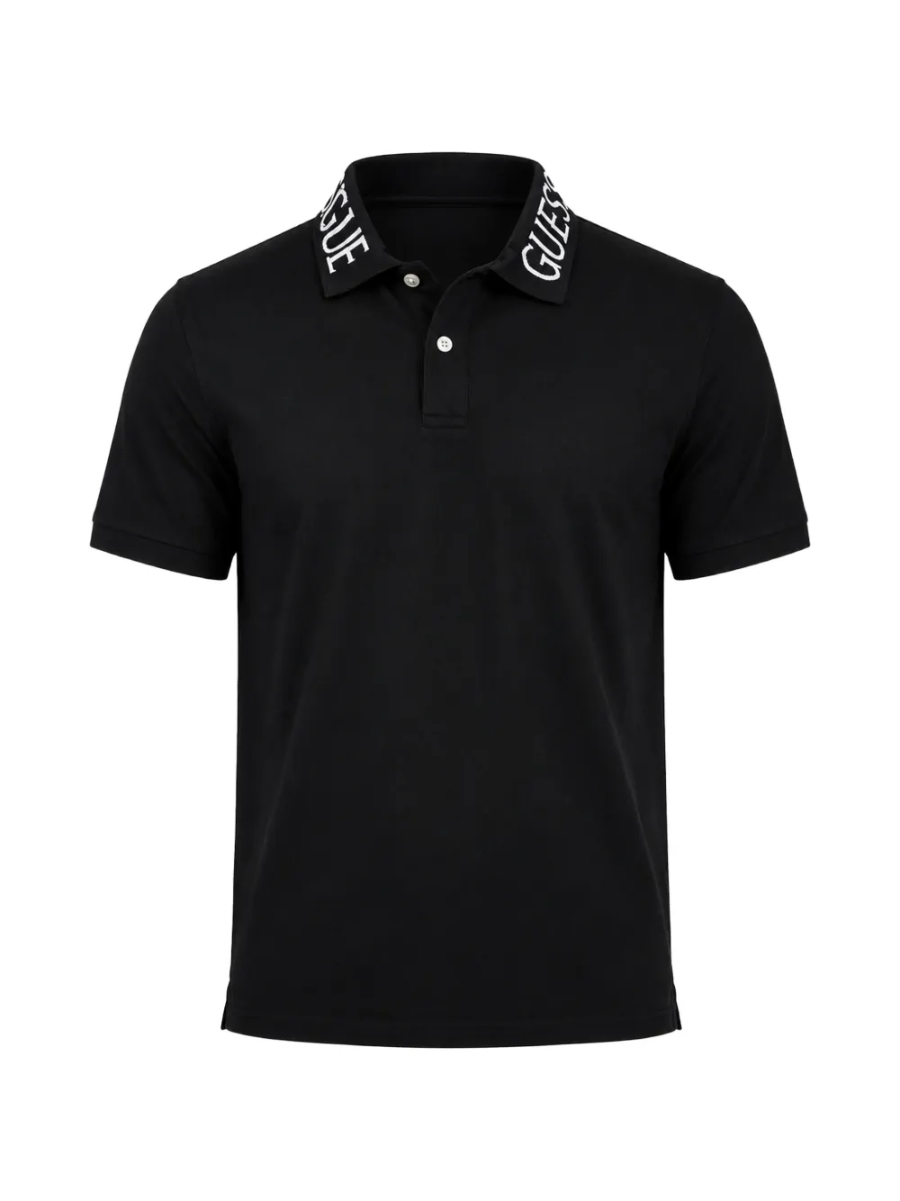 GUESS USA logo-print polo shirt - Nero