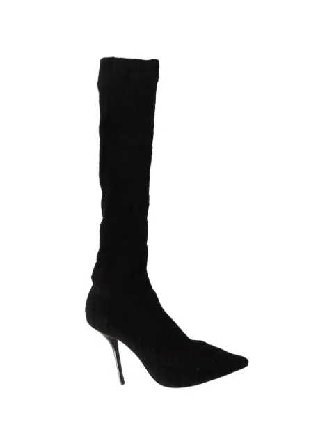 Dolce & Gabbana pointed-toe knee-high boots