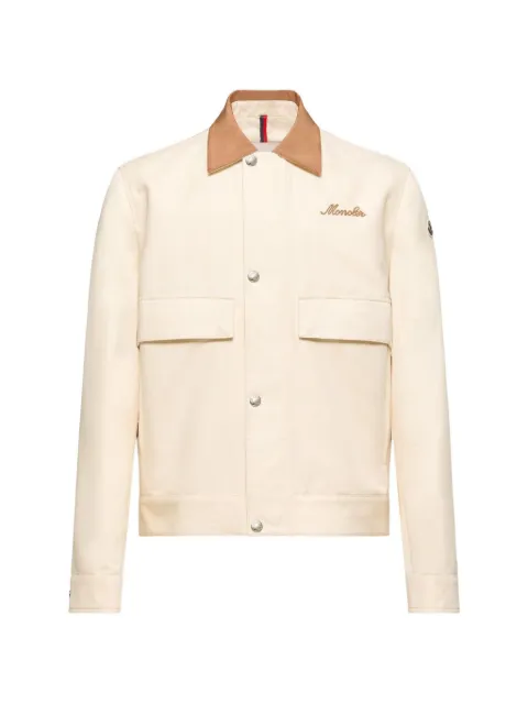 Moncler Kilke logo-embroidered shirt jacket