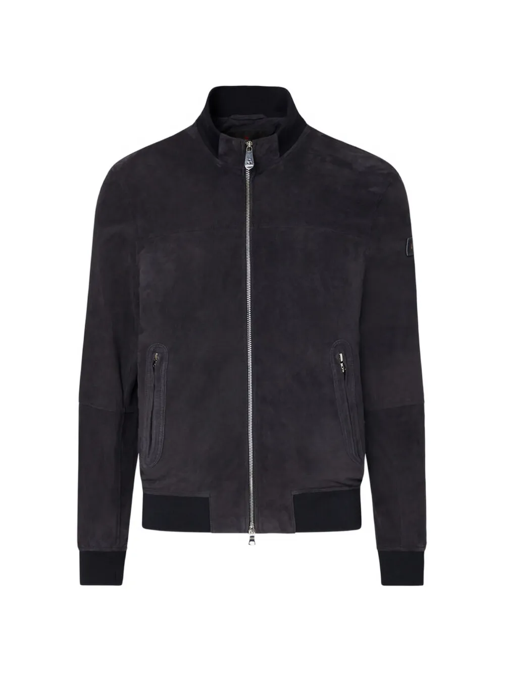 Peuterey Sands suede bomber jacket - Blu
