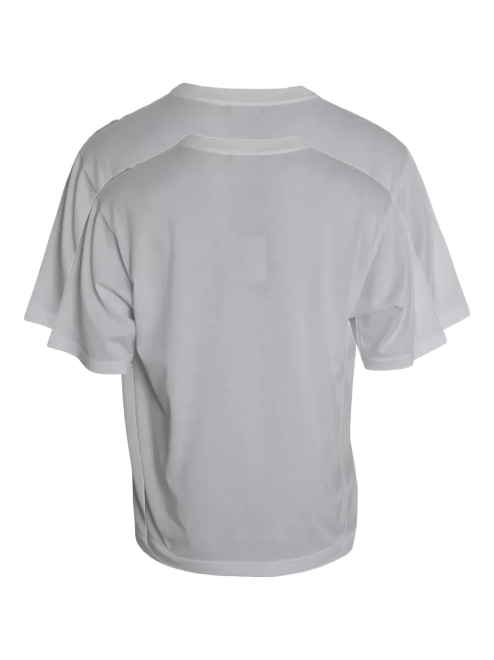 Dolce & Gabbana T-shirt met ronde hals Wit