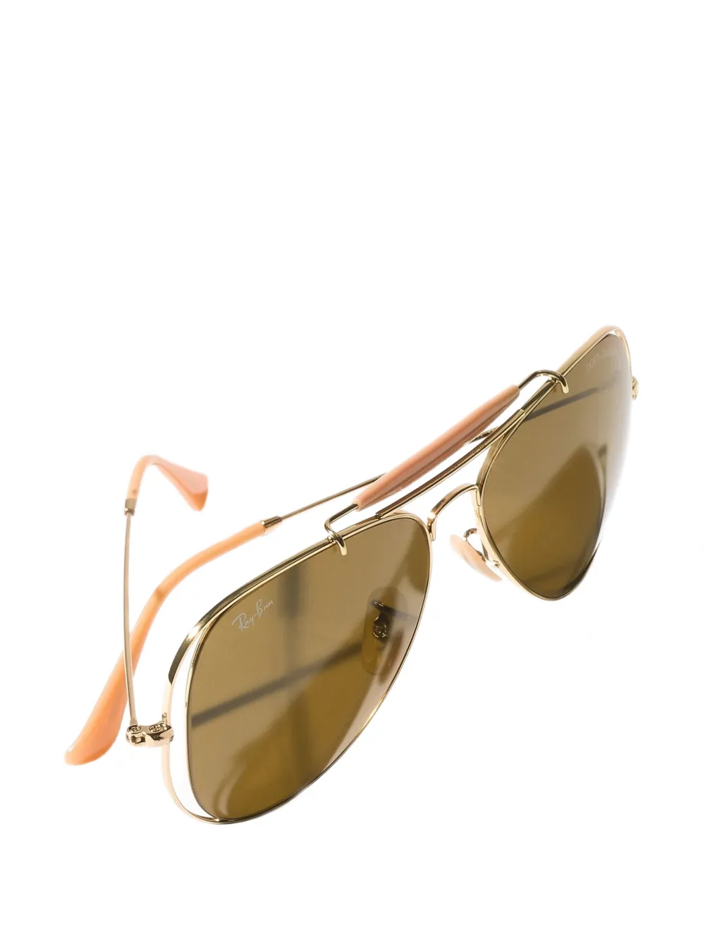 Dolce & Gabbana Eyewear x Ray-Ban zonnebril met piloten montuur Goud