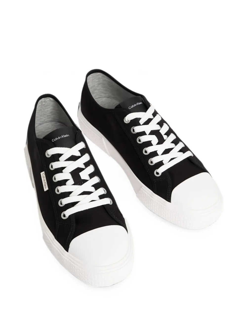 Calvin Klein Alvaro two-tone sneakers Zwart