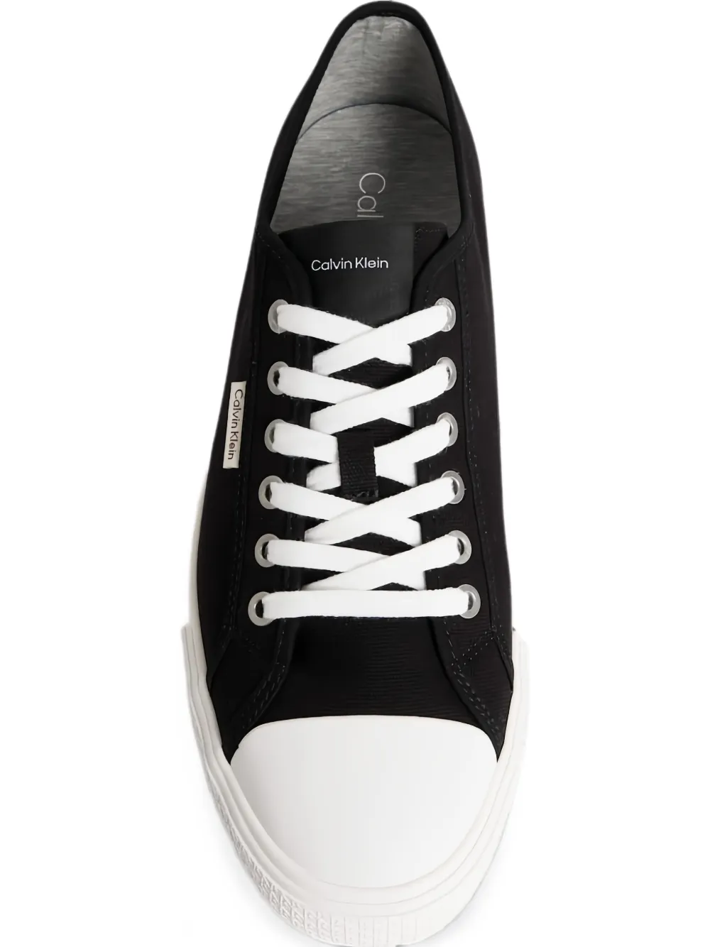 Calvin Klein Alvaro two-tone sneakers Zwart