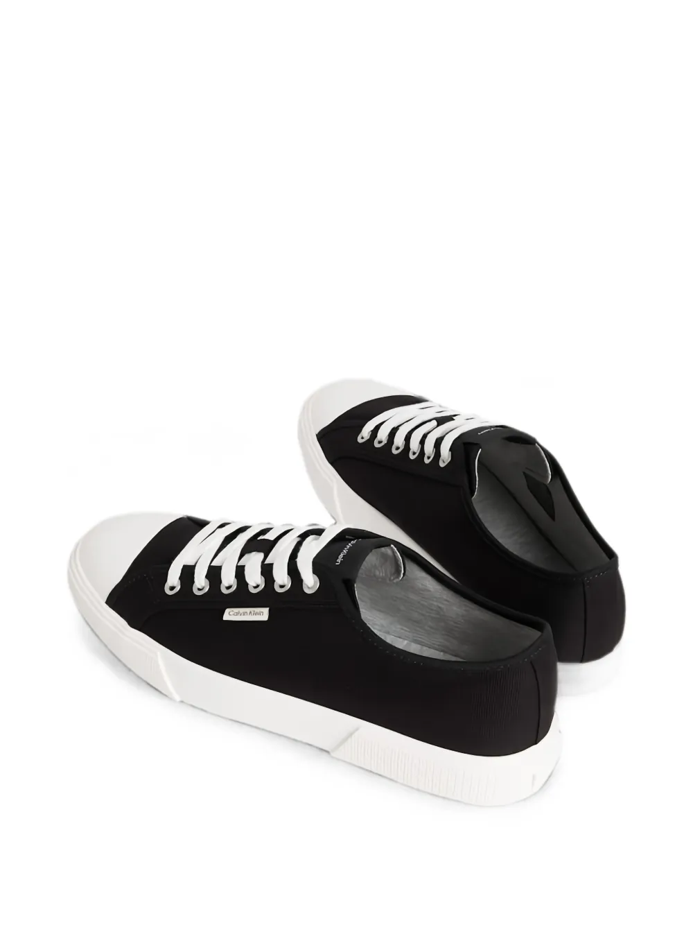 Calvin Klein Alvaro two-tone sneakers Zwart