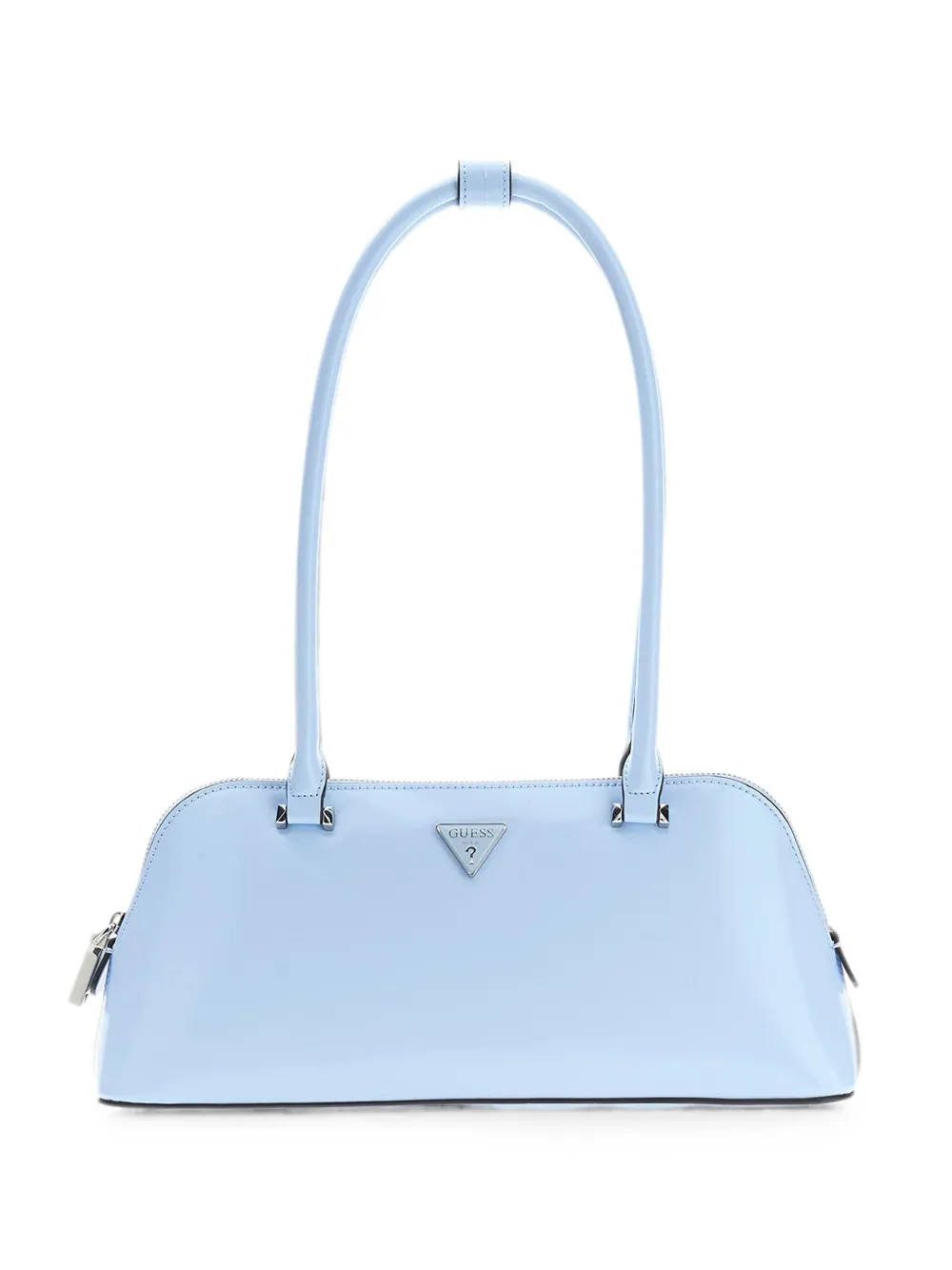 GUESS USA logo-plaque shoulder bag - Blu