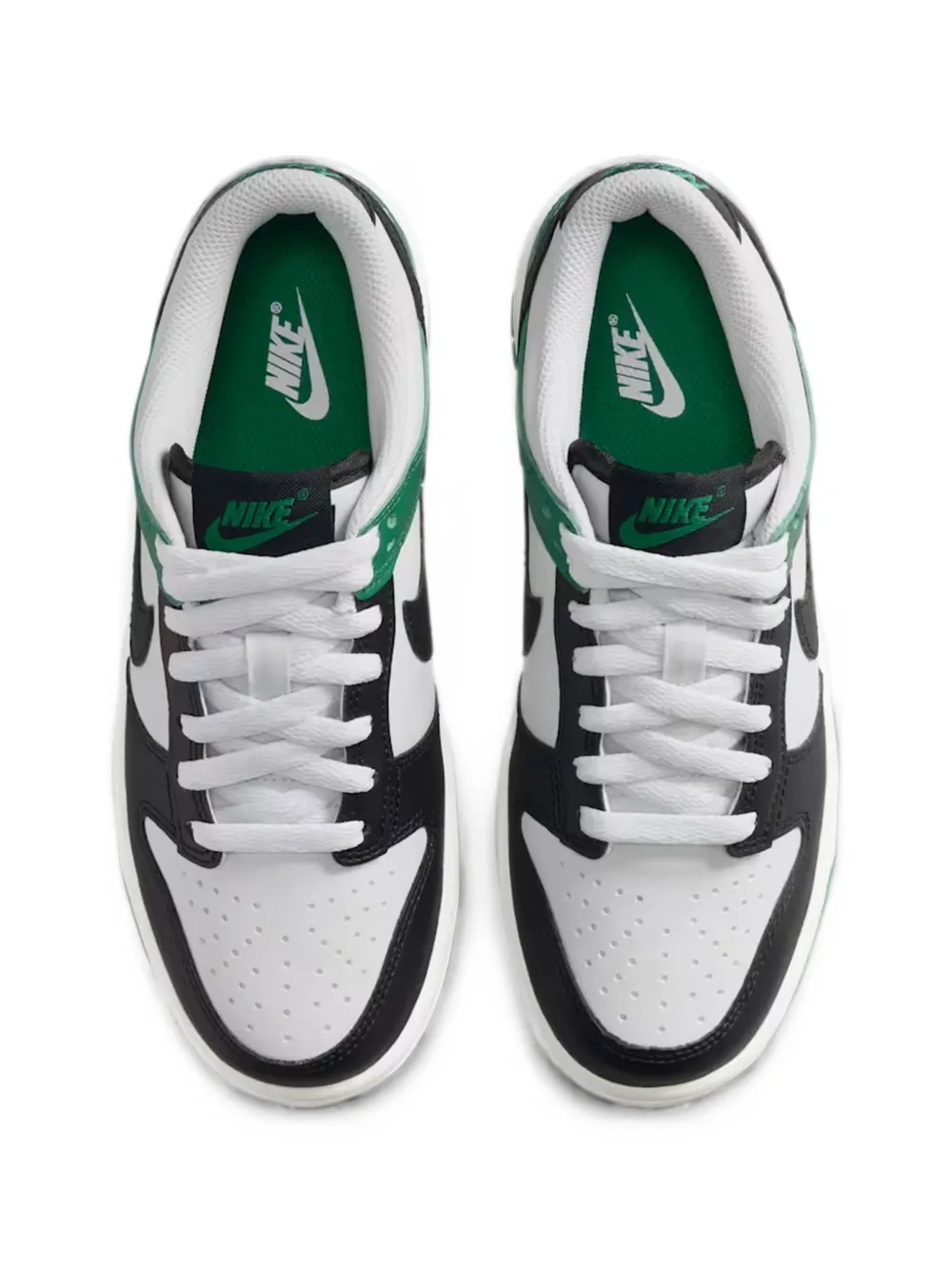 Nike Kids Dunk Low sneakers Wit