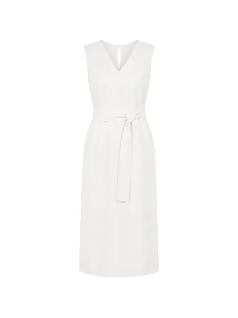 Calvin Klein belted V-neck dress