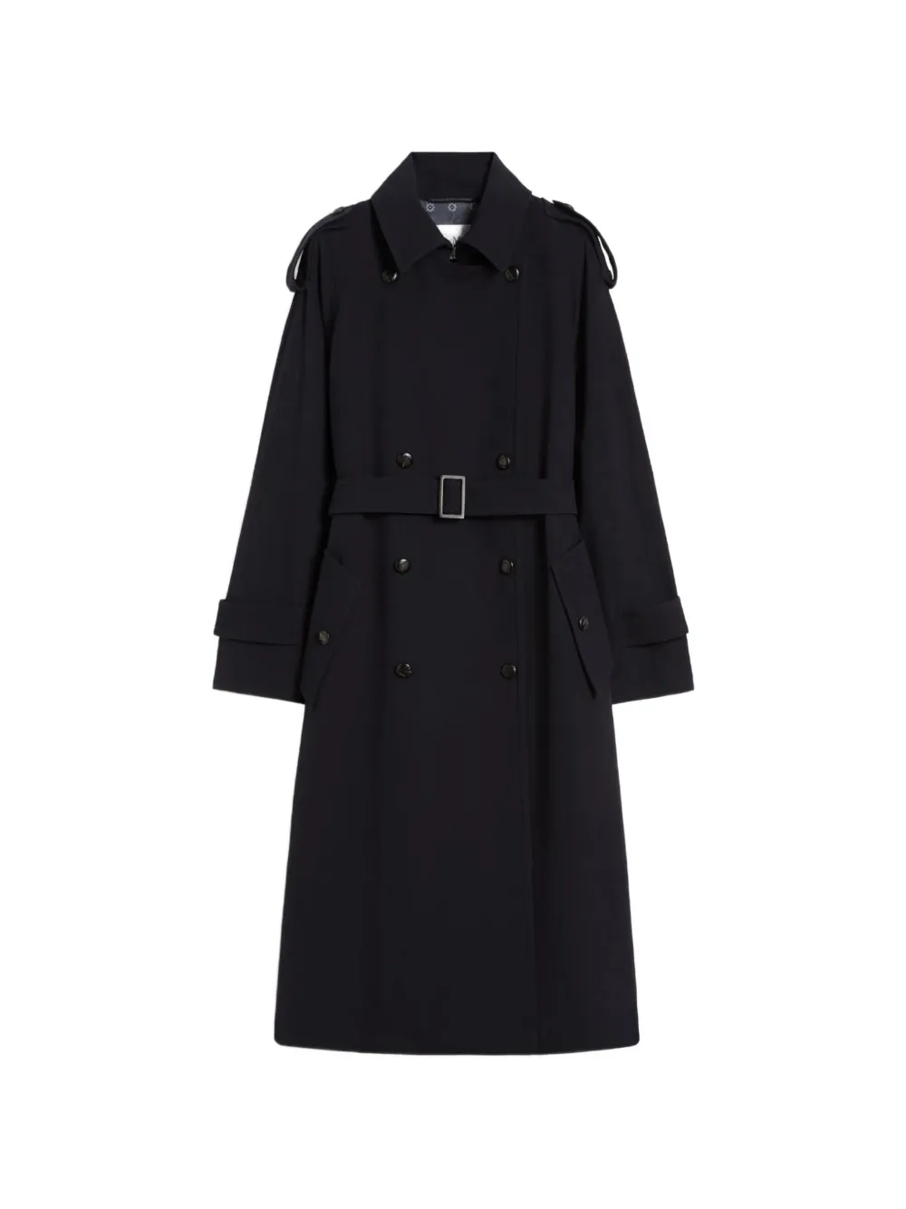 Max Mara Certo double-breasted trench coat - Blu