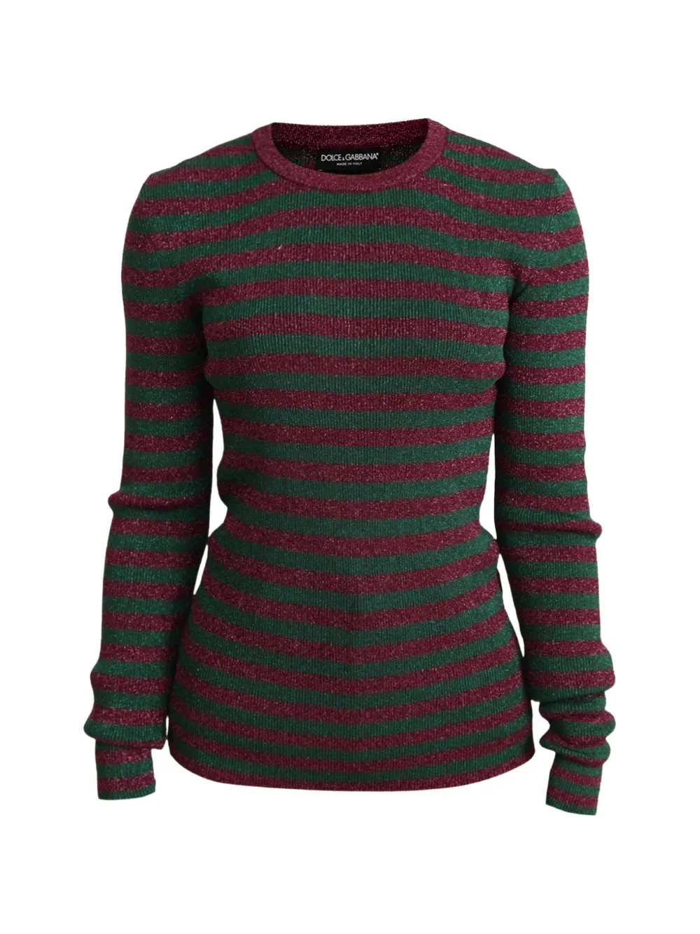Dolce & Gabbana Maglione a righe - Rosso