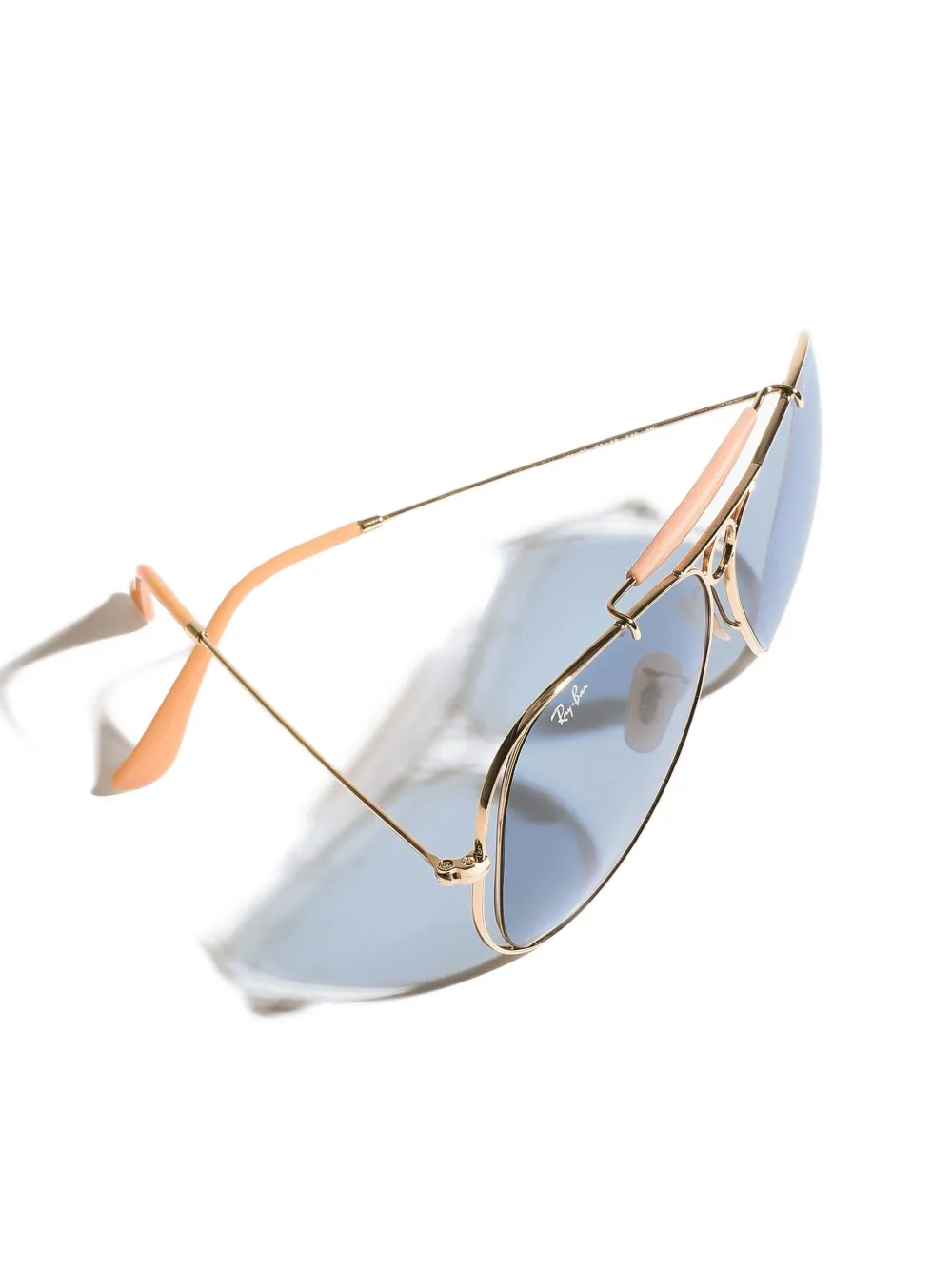 Dolce & Gabbana Eyewear x RAY-BAN zonnebril met piloten montuur Goud