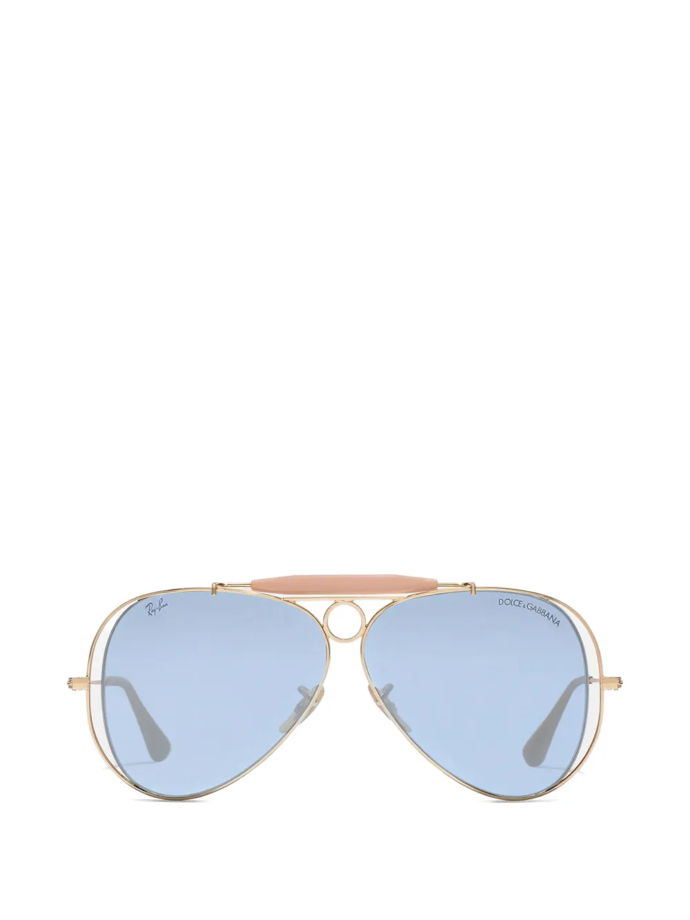 Dolce & Gabbana Eyewear x RAY-BAN aviator-frame sunglasses - Oro