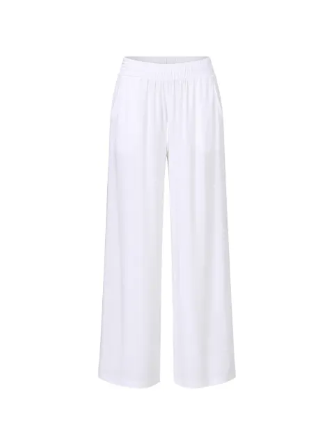 Max Mara pantalones palazzo elásticos