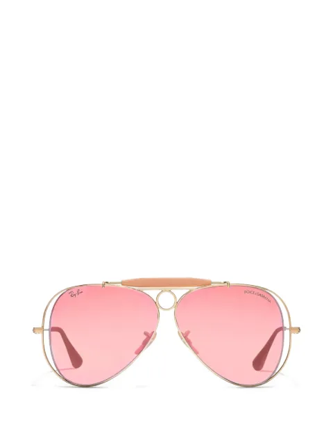 Dolce & Gabbana Eyewear x Ray Ban Aviator-frame sunglasses