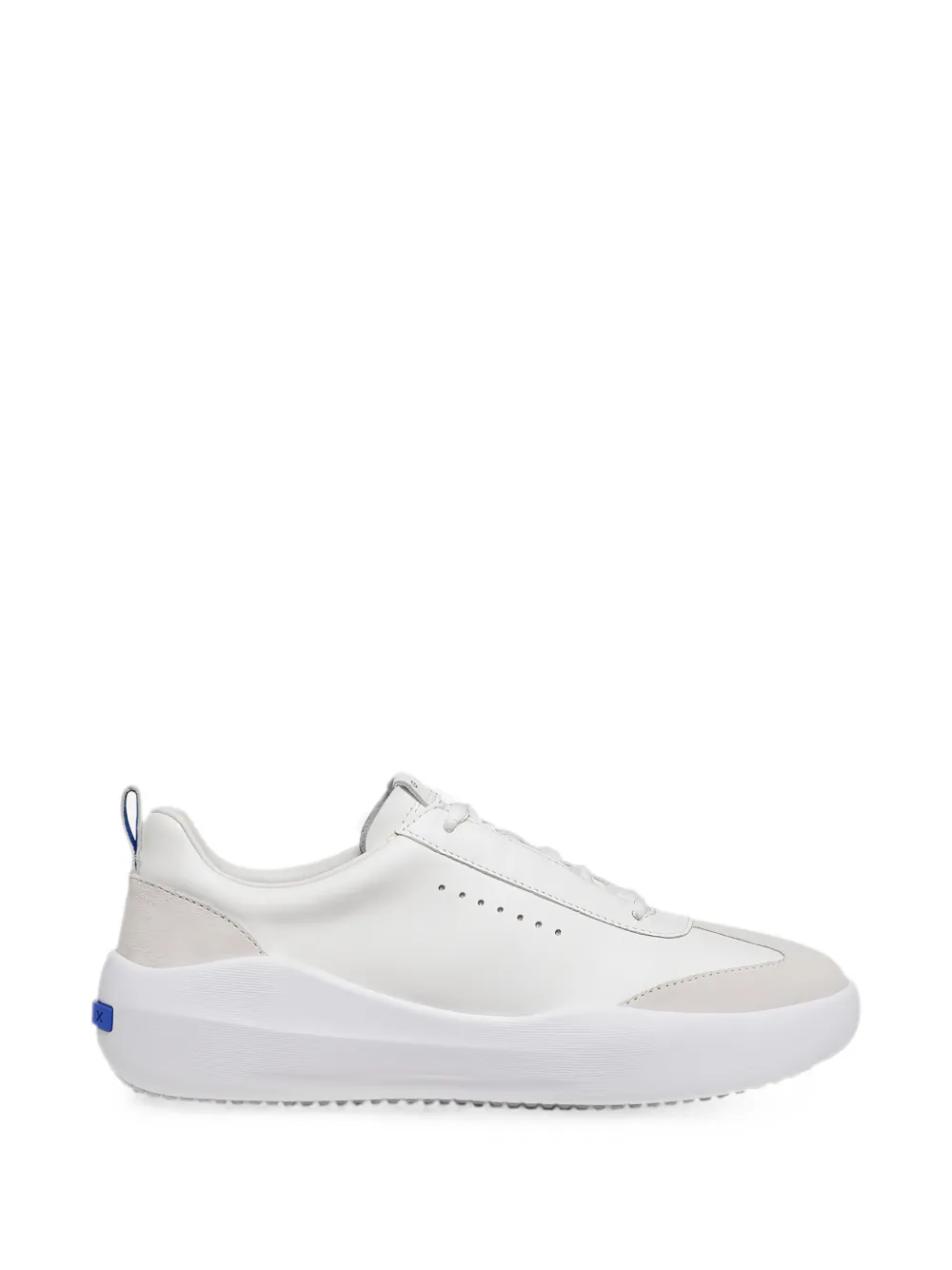 Geox Gxcp-02 suede-panelled sneakers - Weiß