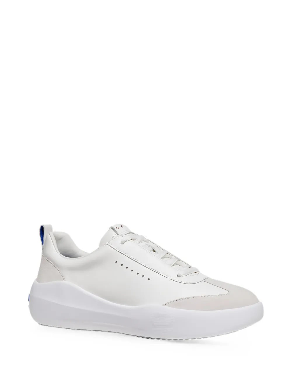Geox Gxcp-02 suede-panelled sneakers Wit