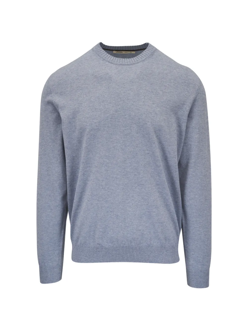 Maurizio Baldassari fine-knit crew-neck sweater - Blu