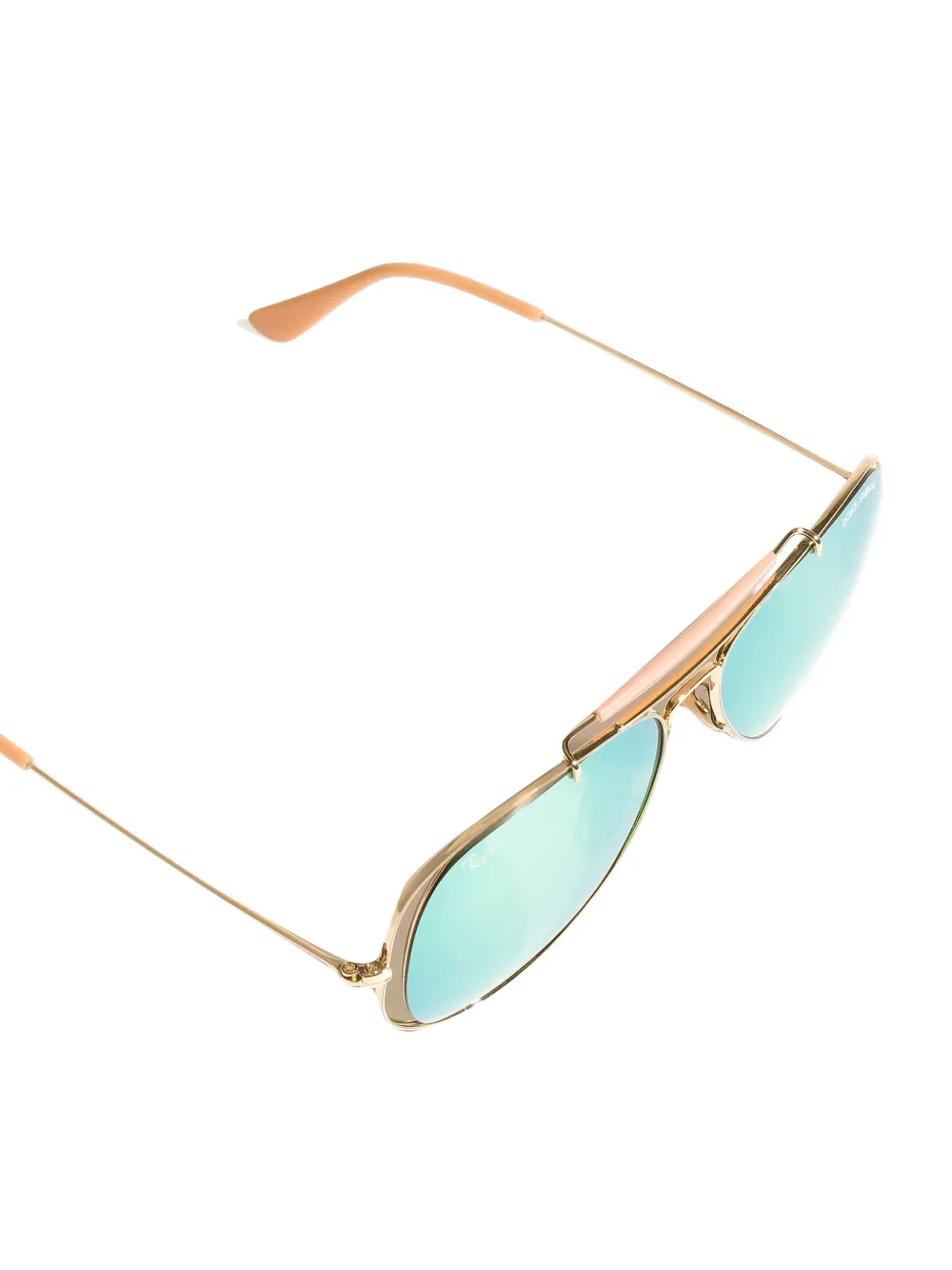 Dolce & Gabbana Eyewear x RAY-BAN zonnebril met piloten montuur Goud