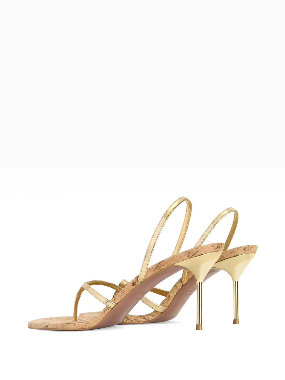 Paris Texas Lidia thong slingback sandals Goud