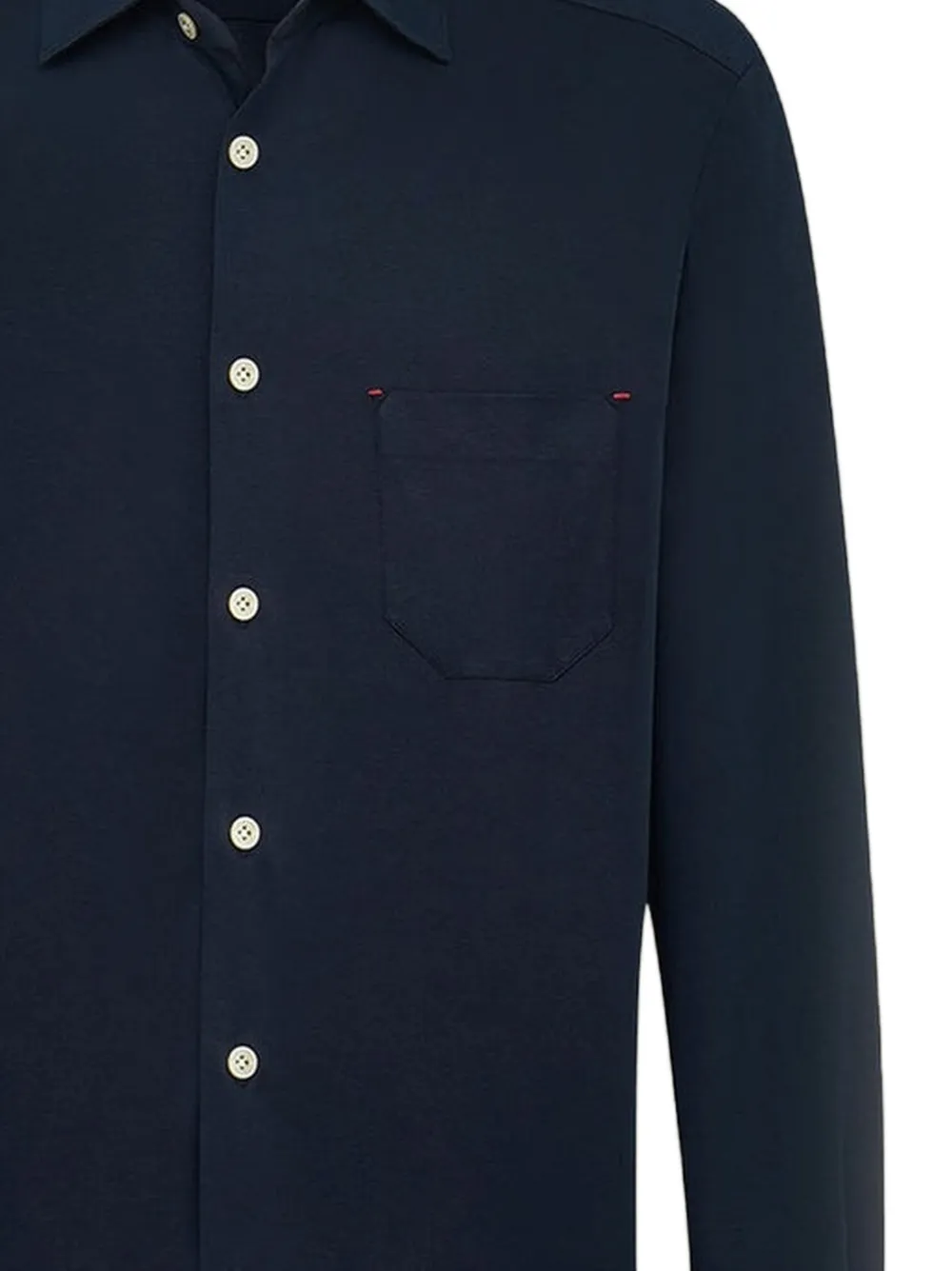 Kiton Overhemd met lange mouwen Blauw