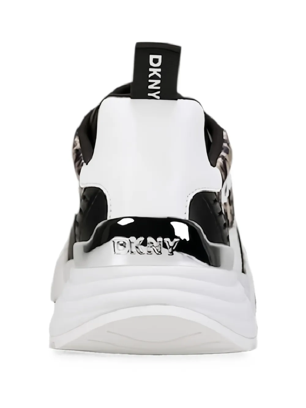 DKNY leopard-print Zanira sneakers Zwart